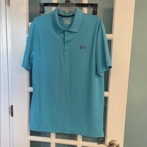 Under Armour Men's Aqua Polo Shirt